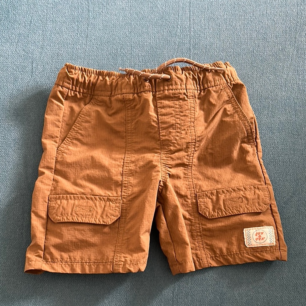 Old Navy Brown Cargo Shorts Relaxed Fit